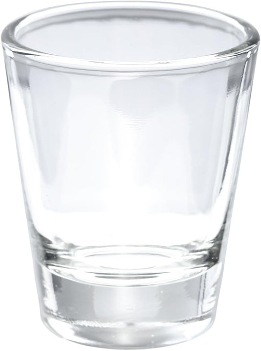 Clear 1.5 oz Shot Glass – Round Heavy Base Design